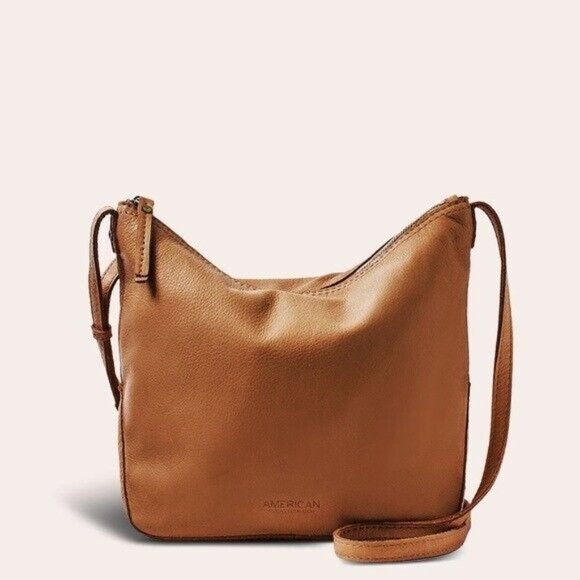 American Leather Co Handbags - American Leather Co Dayton Crossbody Bag